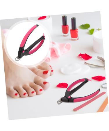 Housoutil A Cross-Type Shear Fake Nail Tip Cutters One-line Fingernail Nail Trimming Tool U- Shaped Cuticle Acrylic Stainless Steel Artificial - Buy Online on GoSupps.com