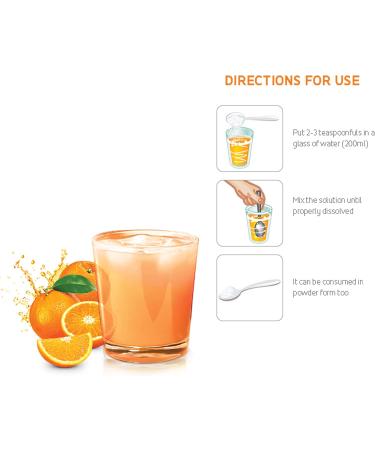 Dabur Glucose - Glucose Powder - Fortified with Vitamin D and Calcium - A Tasty Orange - 500 Grams - Buy Online on GoSupps.com