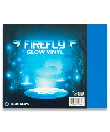 Hive Disc Golf Accessories Firefly Glow Vinyl (Choose Your Color) Blue