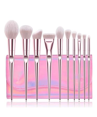 Set of 10 Professional Makeup Brushes - Complete Eye Shadow Brush Set for Flawless Application | International Shipping Available - Buy Online on GoSupps.com