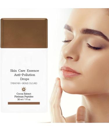 30ml Elephants Bronzer Drops Fake Tan Peptide Serums Skin Care Anti Pollution Essence Facial Tanning Drops Tan Peptide Serums For Skin Care Replenishing Face And Body Bronzing Essence - Buy Online on GoSupps.com