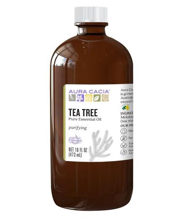 Aura Cacia Tea Tree Essential Oil 16 fl. oz.