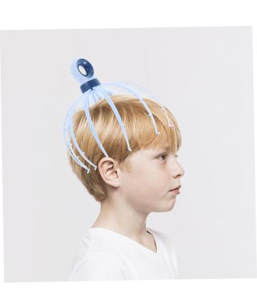 Buy Oatipho Tiger Band Head Massage Device - Claw Style Scalp Tool for Ultimate Head Care | Plastic Design with Steel Ball Extender 21x15x15cm Blue | International Shipping Available - Buy Online on GoSupps.com