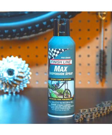 Finish Line Max Suspension Spray 9oz Aerosol - Premium Suspension Maintenance Solution - Buy Online on GoSupps.com