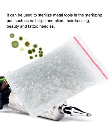 ANGGREK 120G High-Temperature Glass Balls - Silica Sand Beads for Nail Art Cleaning | Premium Beauty Tools - Buy Online on GoSupps.com