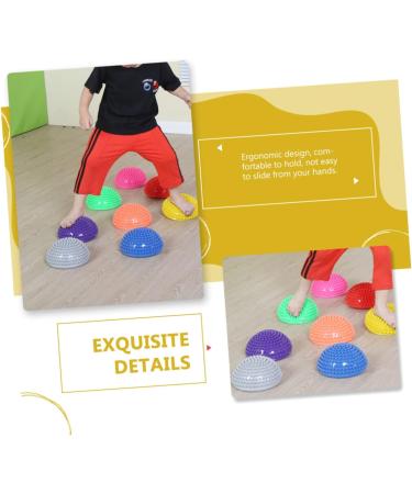 Lurrose Durian Ball Arm & Leg Massage Device - Office Trigger Point & Foot Roller - PVC Yoga Massage Gear (16x16x8cm) - Relax & Soothe - Buy Online on GoSupps.com