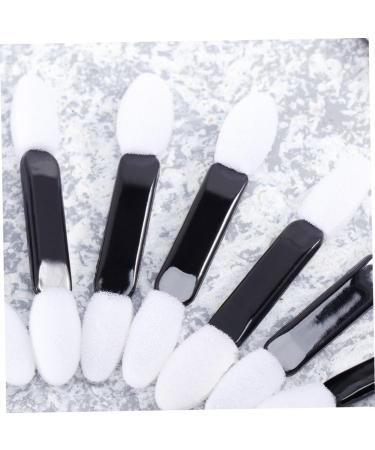 CIMAXIC 100pcs ladies suits EyeShadow Sponge Applicator eyeshadow brush kit Smudge brush Oval travel Patcher M White - Buy Online on GoSupps.com