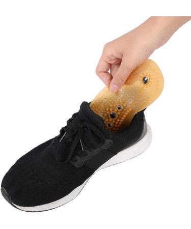 Magnetic Acupressure Insoles for Men Women | Foot Odor Cure Orthotic Shoe Inserts (Size 35-40) - Buy Online on GoSupps.com