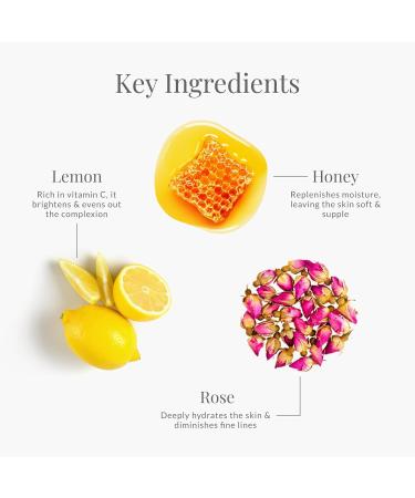 Fore.st Essentials Delicate Facial Cleanser with Mashobra Honey Lemon & Rose Water - 130 ml | Best Face Wash for Glowing Skin - International Shipping Available - Buy Online on GoSupps.com