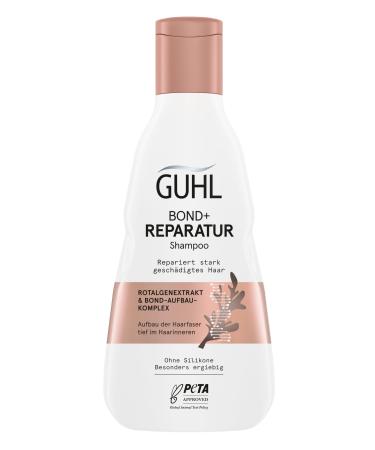 Guhl Bond+ Repairing Shampoo – Content: 250 ml – Repairs severely damaged hair – Structures the hair fibre deep inside the hair – Silicone-free – Particularly