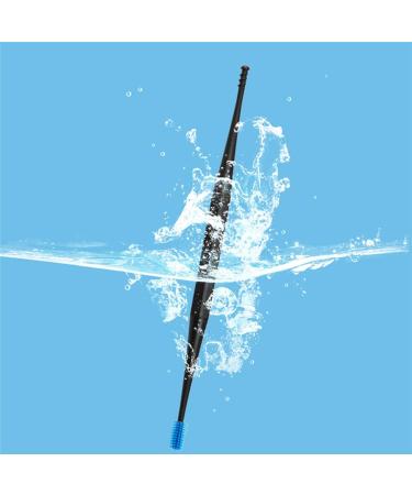 Soft Silicone Double-Ended Ear Pick Ear Wax Remover Spoon - Black - Buy Online on GoSupps.com