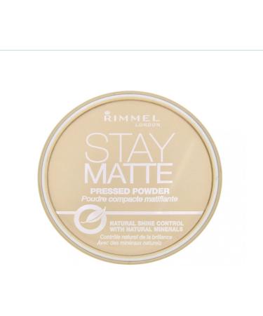 Rimmel London Stay Matte Pressed Powder Sandstorm 004 0.49 oz (Pack of 7)