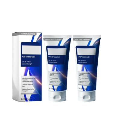 FFEEJ Foam Cleanser For Face Deep Cleansing Gentle Oil Control Hydrating Facial Cleansing Mousse