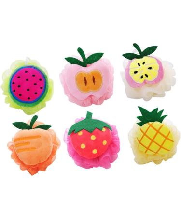 Buy Balacoo 6 Pcs Loofah Bath Sponge Set - Shower Puff Ball & Bath Accessories - International Shipping Available - Buy Online on GoSupps.com