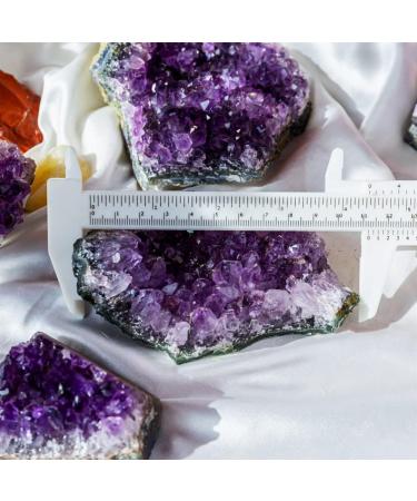 Gift Natural Crystal Stone Aura Amethyst Cluster Folk Crafts Rough Stone Mineral Specimen (Size : 200g) - Buy Online on GoSupps.com