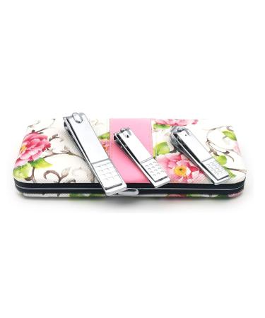 Alibuy 12 in 1 Manicure Pedicure Set with Toenail Clippers and Cuticle Cutters - Stainless Steel Grooming Kit for Men Women - Travel Case Included - Buy Online on GoSupps.com