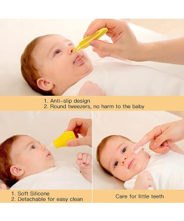 Baby Healthcare Kit & Grooming Set 10-in-1 for Newborns - Nail Clipper, Nasal Aspirator, Comb, Brush - Nursery Essentials for Infant Boys & Girls - Buy Online on GoSupps.com