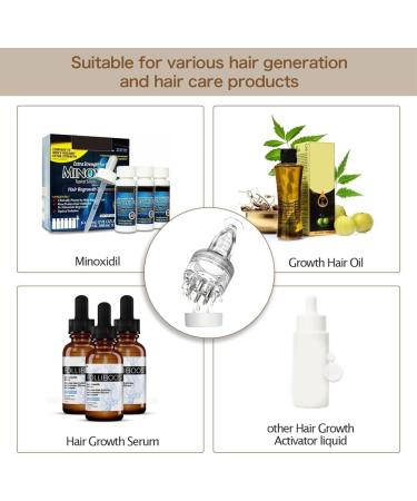 Misamo Scalp Applicator Massager - Essential Oil Growth Treatment & Root Ridge Applicator Bottle for Healthy Scalp - Buy Online on GoSupps.com