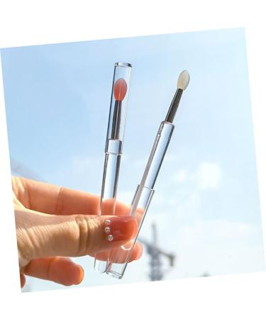 4pcs Silicone Lip Brush Set - Portable Lip Mask & Eyeshadow Makeup Tools for Effortless Lipstick & Lip Gloss Application - Buy Online on GoSupps.com