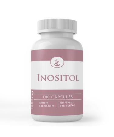 PURE ORIGINAL INGREDIENTS Inositol (100 Capsules) Always Pure No Additives Or Fillers
