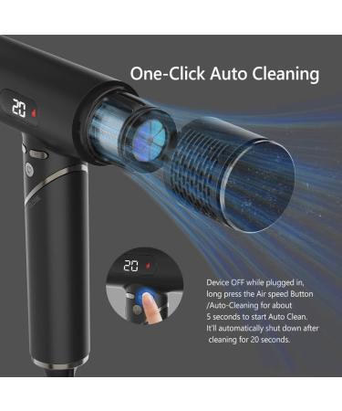 LENA Travel Hair Dryer | Powerful Ionic Foldable Blow Dryer | Lightweight Fast Drying with Brushless Motor | Hair Protection & LED Display - Buy Online on GoSupps.com