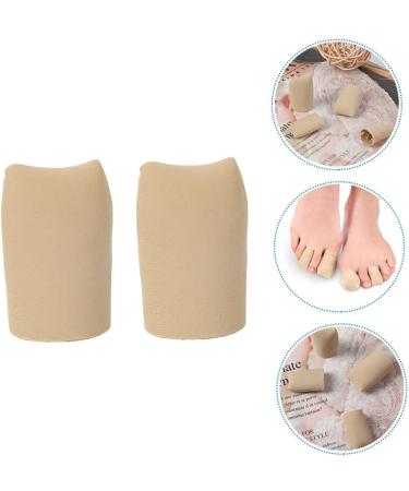 HEALEEP Silicone Toe Protectors - Breathable Toe Sleeves for Toe Care - 2pcs, 2.7x4cm - Buy Online on GoSupps.com