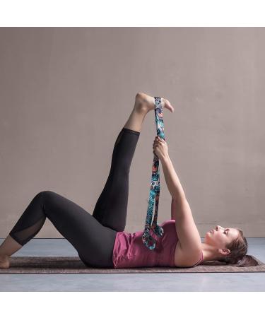 Adjustable Yoga Mat Strap Sling Set | Thick Mat Carrier & Stretching Band for Women - Buy Online on GoSupps.com