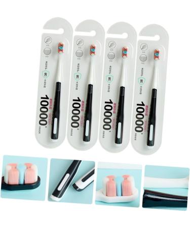 Extra Soft Paternity Month Toothbrush Set - 4 Piece Micro Manual Tooth Cleaning Tool for Pregnant Women - PBT Bristles for Gentle Oral Care - Buy Online on GoSupps.com