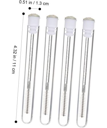 Balacoo 20 Pcs Travel Assocories Disposable Mascara Tubes Eyelash Fan Stick Tube Girl Mini 11x1.3cmx2pcs Whitex2pcs - Buy Online on GoSupps.com