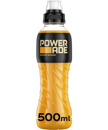 Powerade Golden Mango 12 x 500ml - Buy Online on GoSupps.com