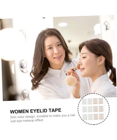 Housoutil Hooded Eyelid Tape 3pcs Stickers Lace Eyelid Tape Women Eyelid Tape Double Eyelid Sticker Hooded Y-shaped Fork mediumx3pcs - Buy Online on GoSupps.com