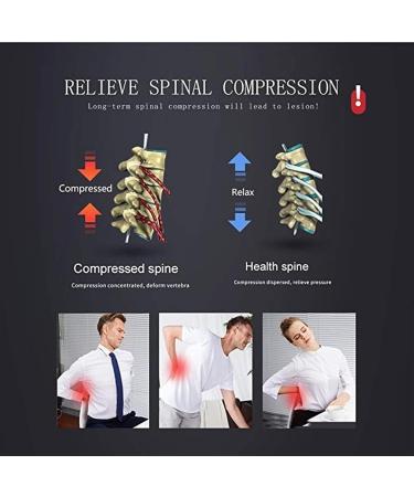 Alkani Adjustable Lumbar Support Belt with Pillow Pad - Back Pain Relief & Air Massage for Lower Back (White) - Buy Online on GoSupps.com