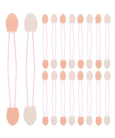 Mikinona 1 Set Eye Shadow Brush Sponge Tip Applicator Double-ended Eyedhadow Brush Makeup Sponge Non Latex