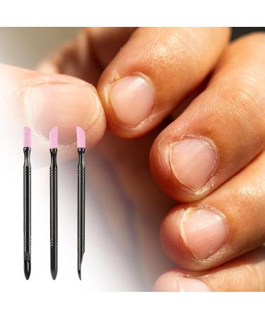 Sanwood 3-Part Nail Polishing Pencils & Double-Headed Nail Files Multi-Purpose DIY Manicure Tools for Perfect Nail Art - Buy Online on GoSupps.com
