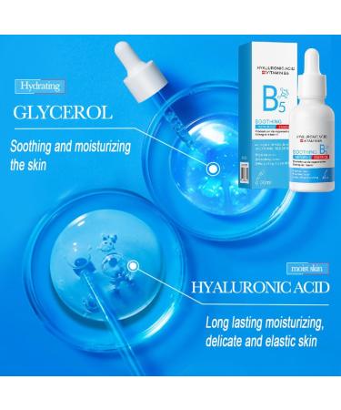 Hyaluronic Acid Face Serum Ultra Pure Hyaluronic Acid Moisturising Serum Boosted With Vitamin B5 Shrink Pores & Smooth Fine Lines Instant Anti Wrinkle Serum Tightening & Improve Dull Skin - Buy Online on GoSupps.com