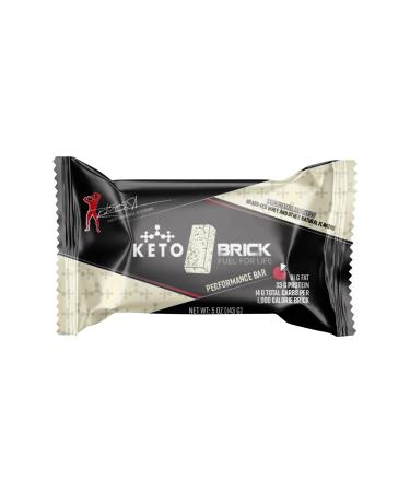 Keto Brick | Keto Snack Bar | Delicious and Easy Keto Snack on the Go | High Protein | High Fat | Sugar Free | Low Carb Bar (2 Pack Macadamia Madness) Macadamia Madness 2 Pack