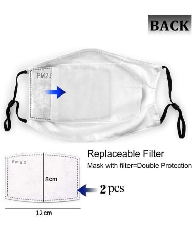 Blue Wolf Anti Dust Half Face Mouth Mask Unisex Cotton Warm Fashion Adjustable Washable Mask - Buy Online on GoSupps.com