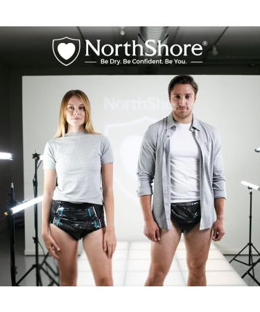 NorthShore MegaMax Tab-Style Briefs White Medium - Pack of 10 - Buy Online on GoSupps.com