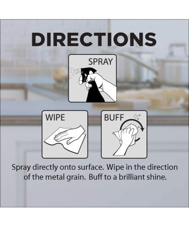 Weiman Stainless Steel Cleaner & Cooktop Polish - Appliance Kitchen Cleaning Kit - Buy Online on GoSupps.com