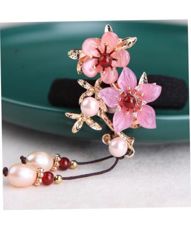 1pc Hair Tie Hair Ribbons for Women Japanese Kimono Hair Accessories Chinese Hair Scrunchies Flower Hair Rope Ponytail Holder Elastic Hair Rope Hanfu Hair Ring Girl Copper Etc. - Buy Online on GoSupps.com