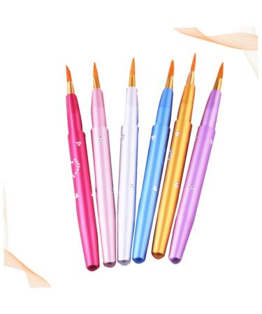 12 Pcs Retractable Lipstick Brush Set - Portable Makeup Lip Brush Applicator for Flawless Lip Color | Minkissy - Buy Online on GoSupps.com