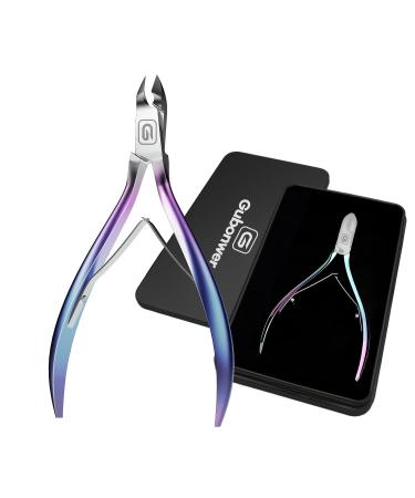 Cuticle Trimmer 3/4 Jaw Extremely Sharp Cuticle Nippers Stainless Steel Clippers Cutter Remover Pedicure Manicure Nail Tool Cuticle Nippers/Colorful-b - Buy Online on GoSupps.com