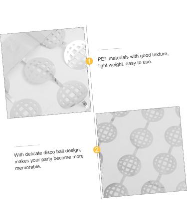 Disco Rain Curtain - Silver Tinsel Foil Backdrop for Parties Bachelorette Prom & Events - Buy Online on GoSupps.com