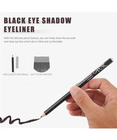 Lot De 12 Crayons Eyeliner Noir Pointe Ultra-fine Imperm able Et L g re Accessoire Maquillage Femmes Maquillage Yeux Facile Appliquer - Buy Online on GoSupps.com
