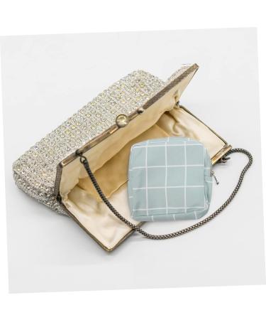 Adocarn Reusable Menstruation Pads Wallet - 4 Eco-Friendly Cotton Holders for Outdoor Trips - Delightful Green & Mint Care - Buy Online on GoSupps.com