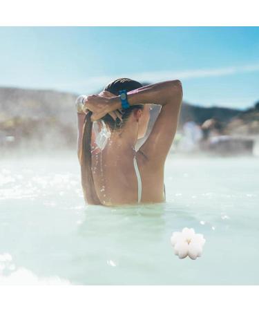 Hot Tub Scum Absorber - Reusable Oil Absorbing Sponge Effective Oil Scum Grime Remover Cherry Blossom Scumbug Hot Tub Accessories for Spa Swimming Pool/a A: 1 - Buy Online on GoSupps.com