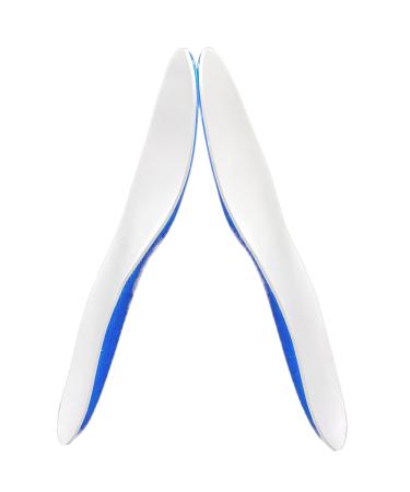 Comfort Feet Insoles Arch Supports Orthotics Inserts Relieve Foot Pain by WICHMA 3D Printed 15mm Medium Firm Arch One Pair Unisex (Men 11.5 / Women 13 Blue)