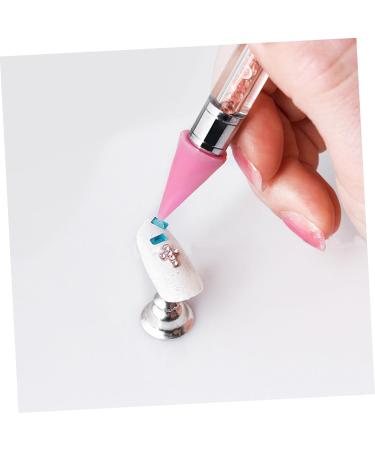 Healeved 9 Pcs Manicure Dotting Tools Studs Picker Wax Heads Wax Rhinestone Picker Wax Pencil for Rhinestones Wax Rhinestones Picker Dual Diy Jewel Picker Dotting Pen Point Acrylic Pink - Buy Online on GoSupps.com