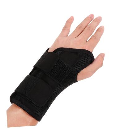 FOMIYES Carpal Support Brace - Best Thumb Splint Strap for Hand & Wrist Pain Relief - Unisex 28x16 cm - Black - Buy Online on GoSupps.com