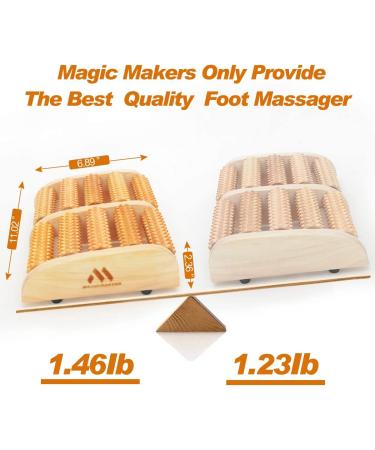 Christmas Gifts Dual Foot Massager Roller - Shiatsu Massage for Foot, Leg, Back - Relax & Relieve Pain - Perfect Gift for Men, Women, Mom, Dad, Teacher - Buy Online on GoSupps.com